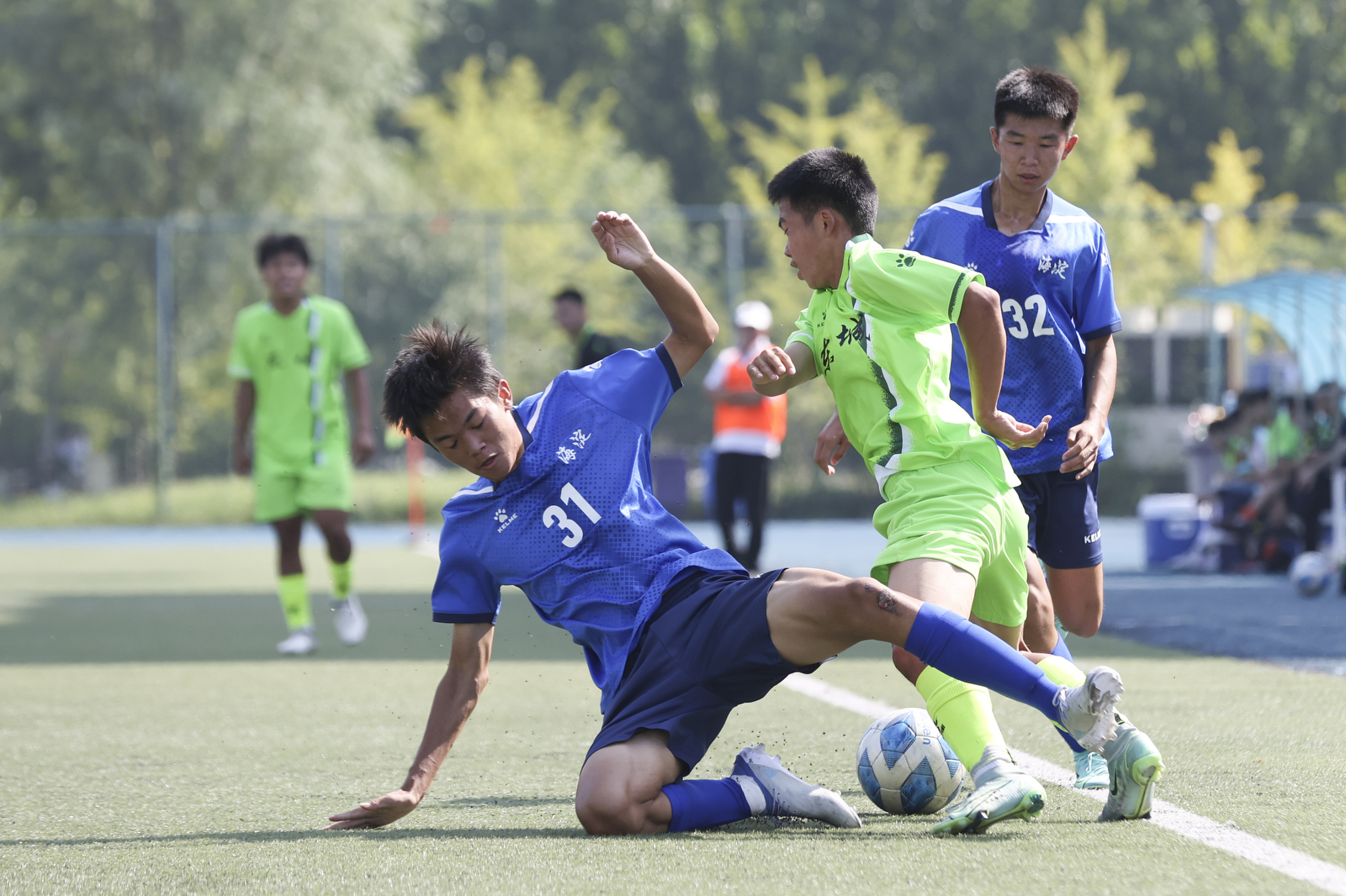 市运会青少年男子甲组决赛