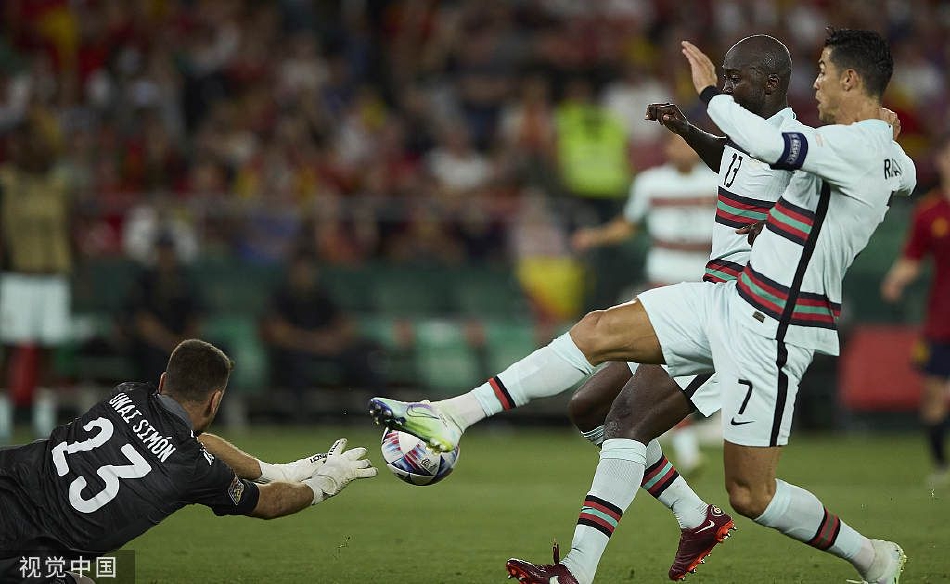 [欧国联]西班牙1-1葡萄牙