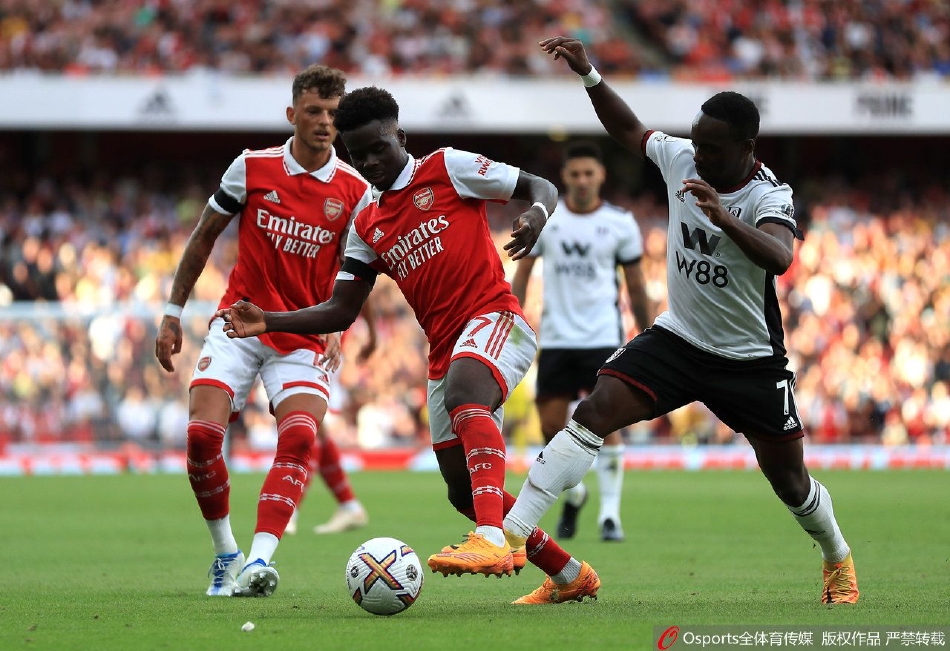 [英超]阿森纳2-1夺4连胜