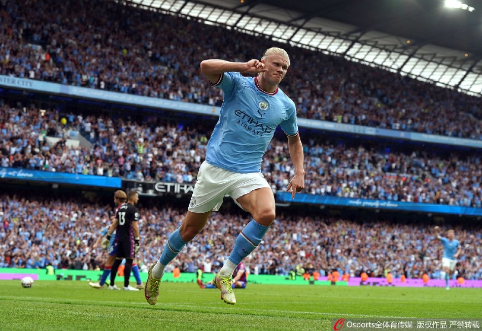 [英超]曼城4-2逆转水晶宫