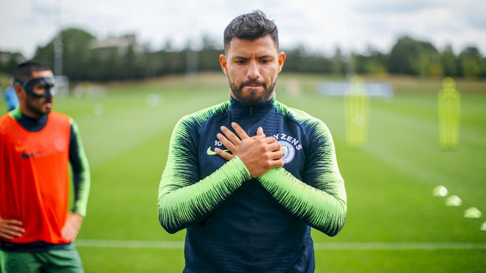 曼城训练备战阿森纳现秘密武器