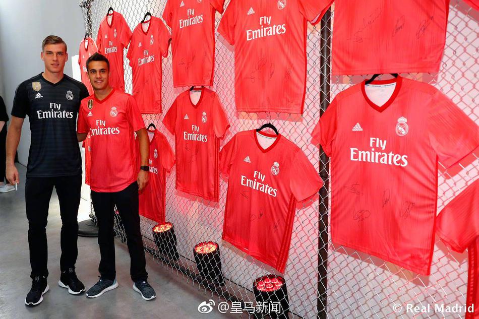 皇马官方公布第二客场球衣