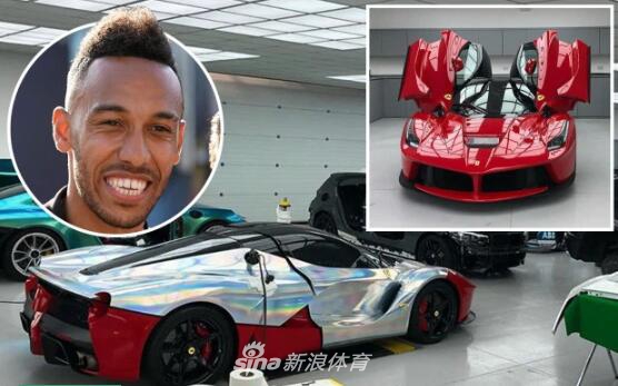 改装狂魔奥巴梅扬！红色法拉利也遭殃了