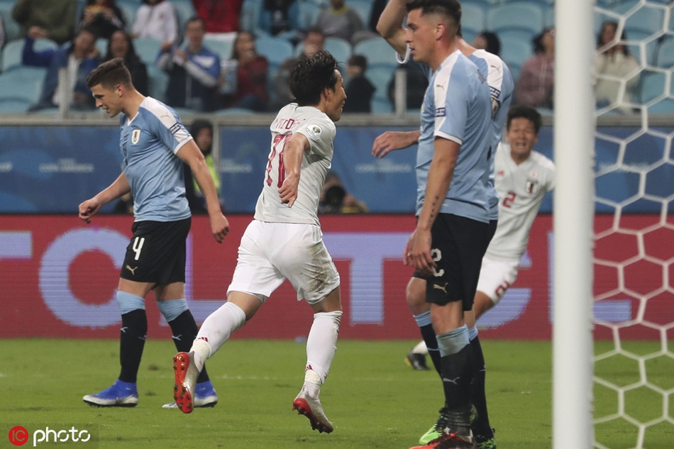 美洲杯-苏神破门 日本2-2战平乌拉圭