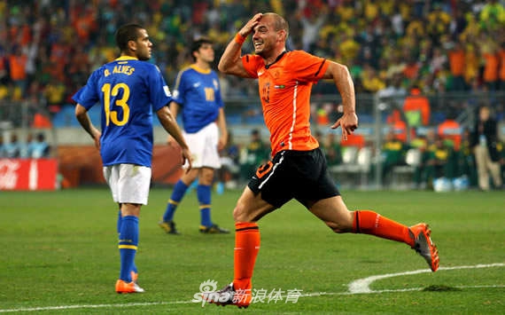 2010年世界杯带领荷兰杀入决赛