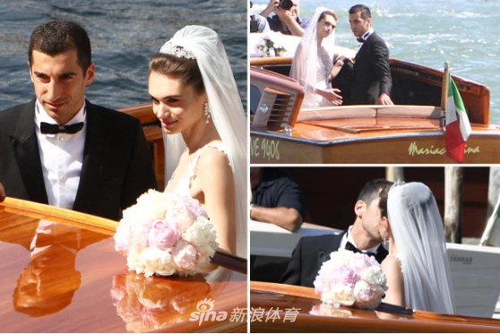 阿森纳名将大婚！这娇妻美似仙女