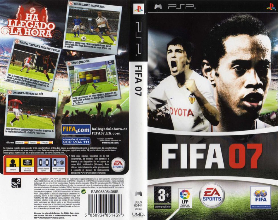 FIFA07（比利亚、小罗）