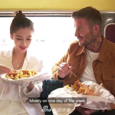 小贝和Angelababy“结婚”了！拍广告扮新婚夫妇