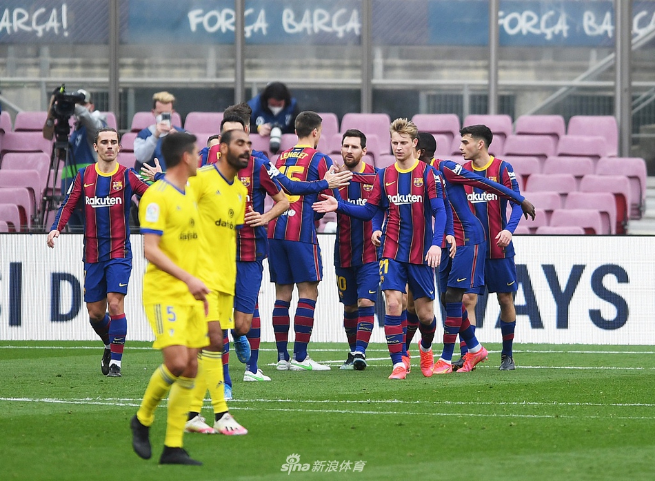 【西甲】巴萨1-1加的斯