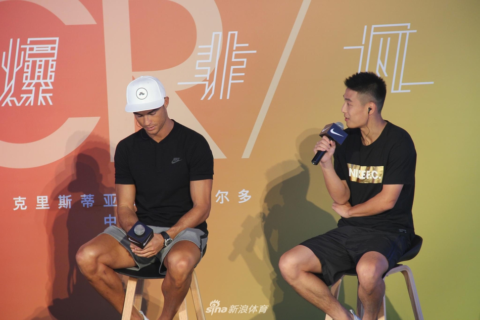 C罗：为中国人民祈祷要再去那里 武磊是我朋友