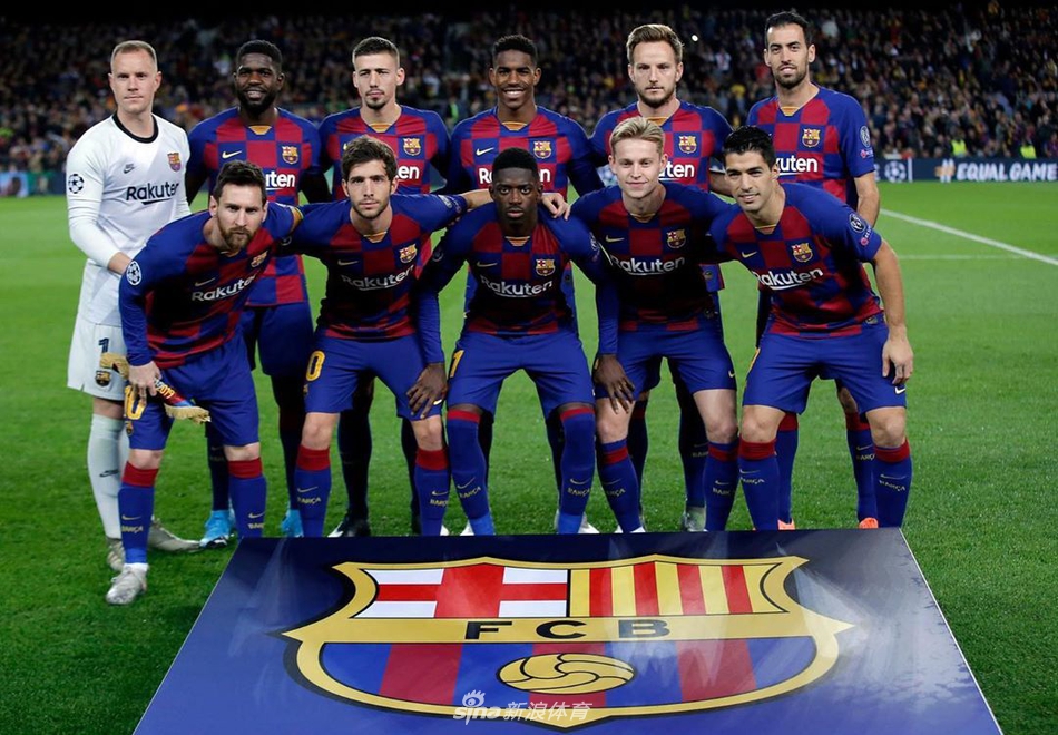 巴萨2019年阵容