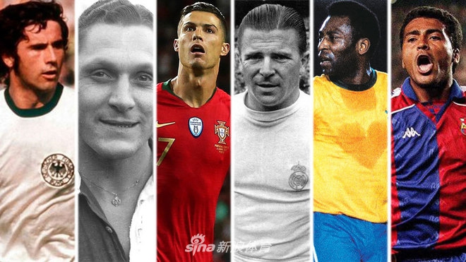 比C罗进球多的还有5位大神
