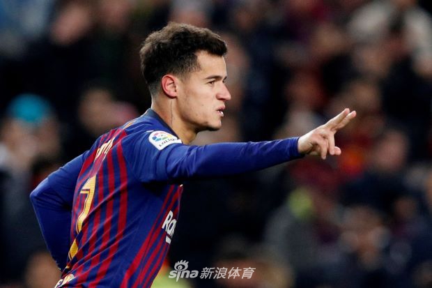 中场：库蒂尼奥（巴萨）