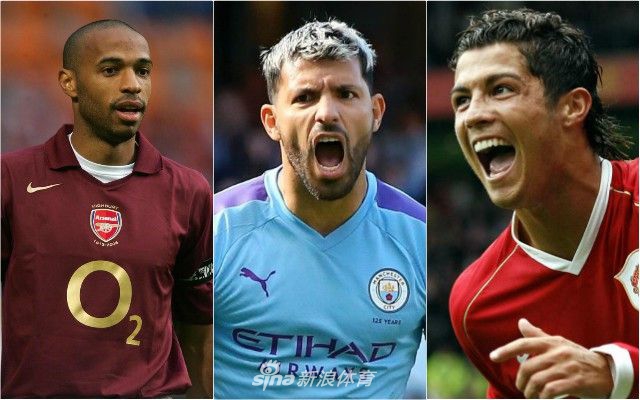 英超最佳外籍球员阵容：C罗搭档亨利