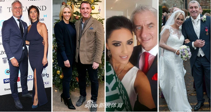 英超7对老夫少妻!最大相差23岁