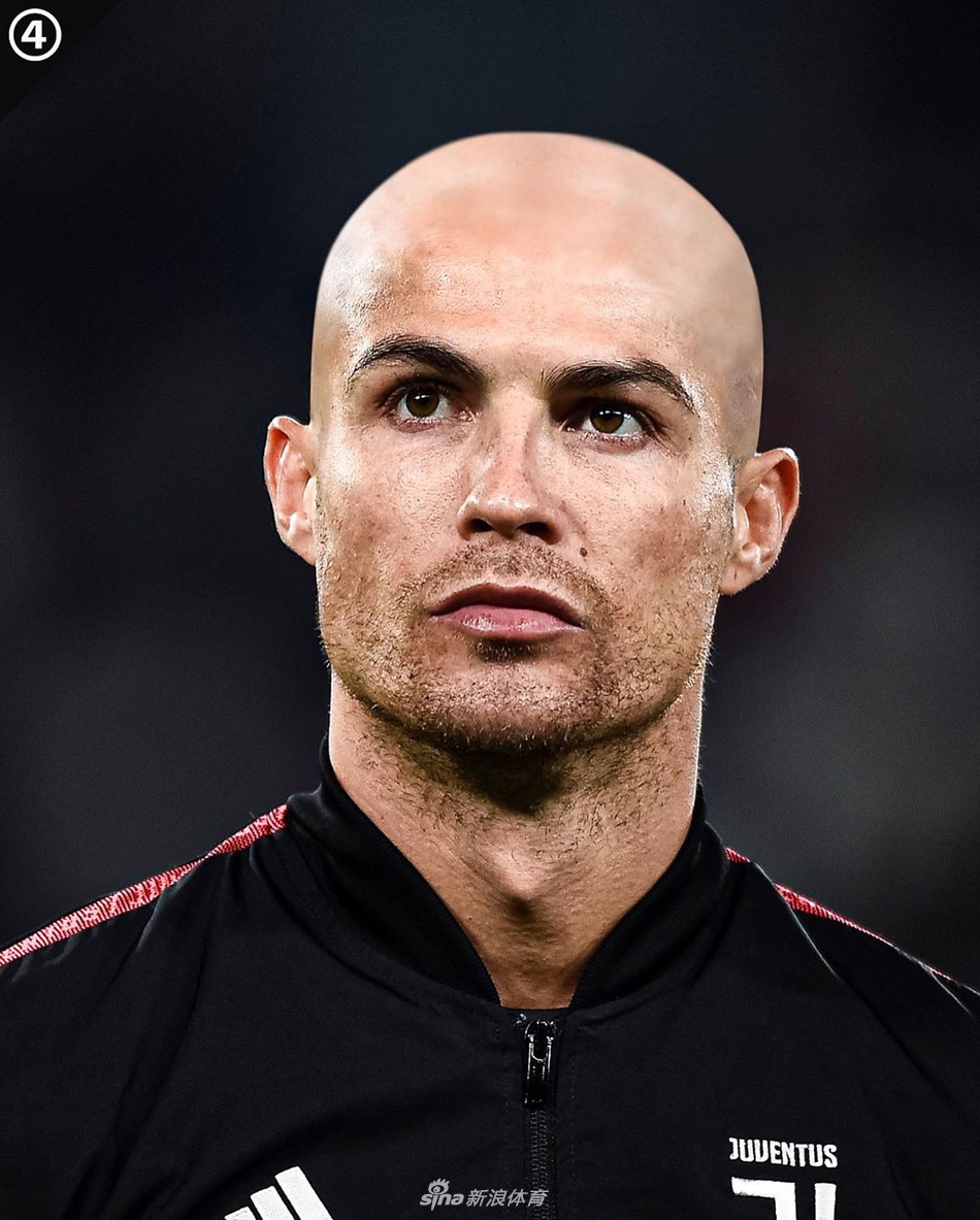 当球星们全换成光头发型