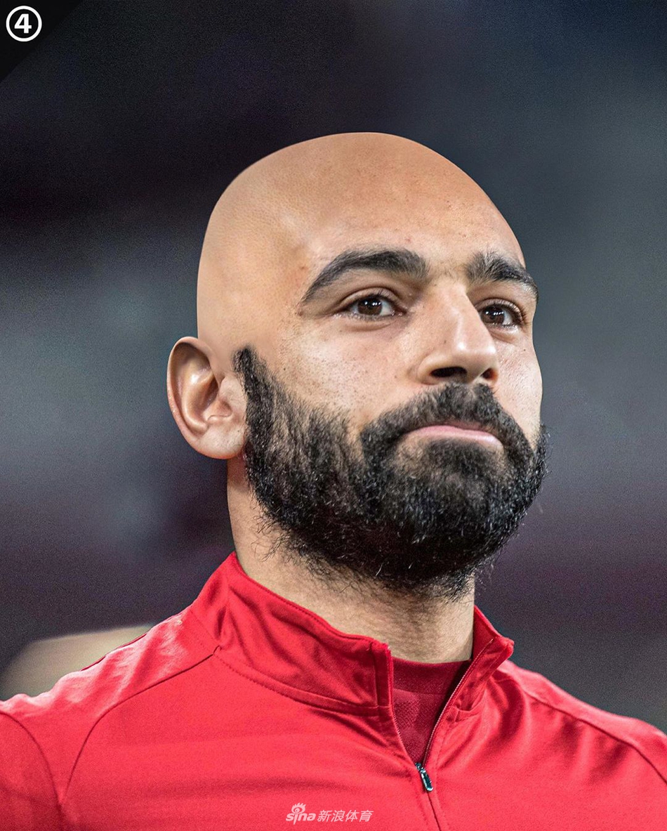 当球星们全换成光头发型