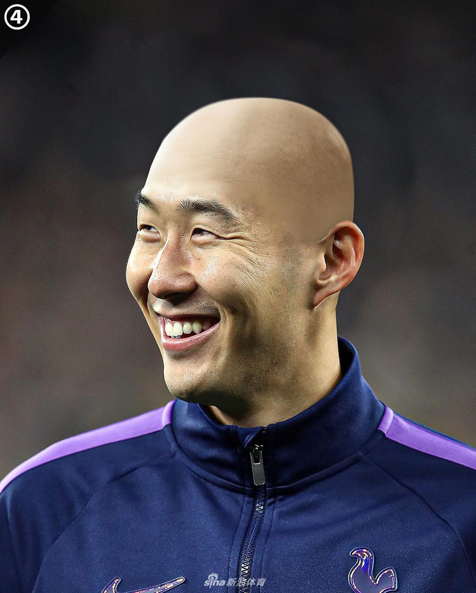 当球星们全换成光头发型