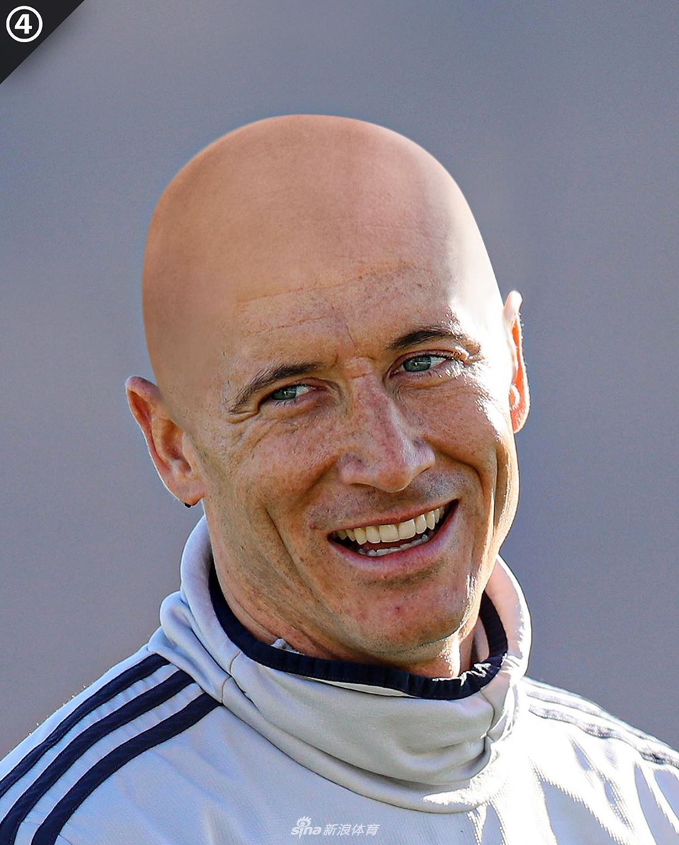 当球星们全换成光头发型