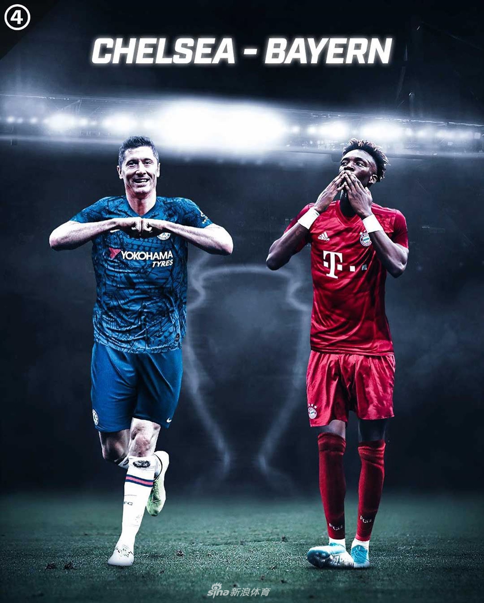 闪瞎！若欧冠对手互换球衣…