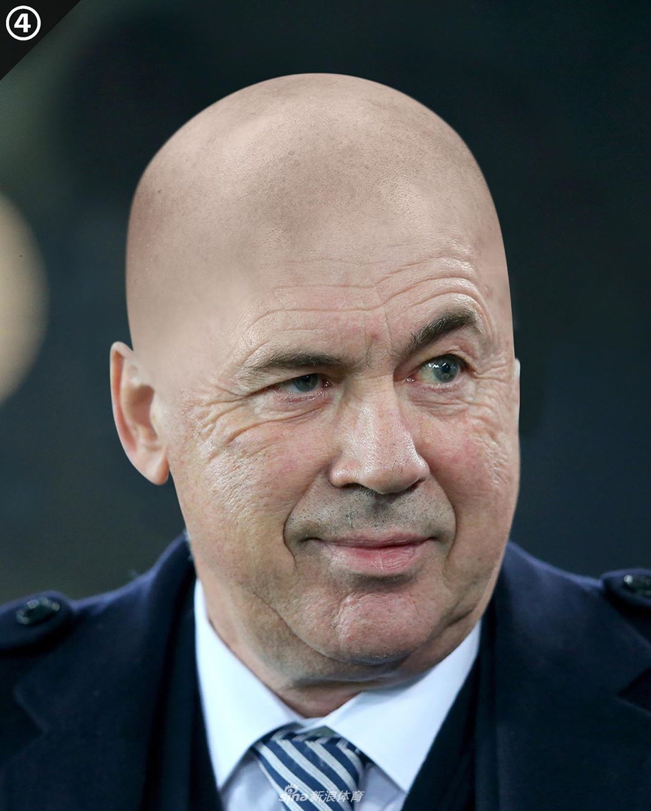 当足坛教练们都换成光头