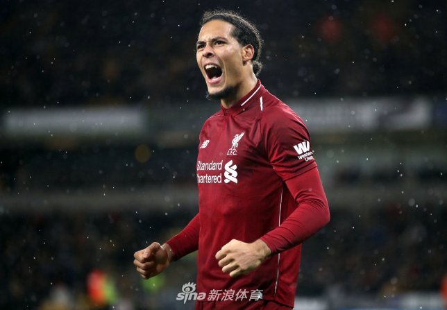 后卫：范戴克（利物浦）