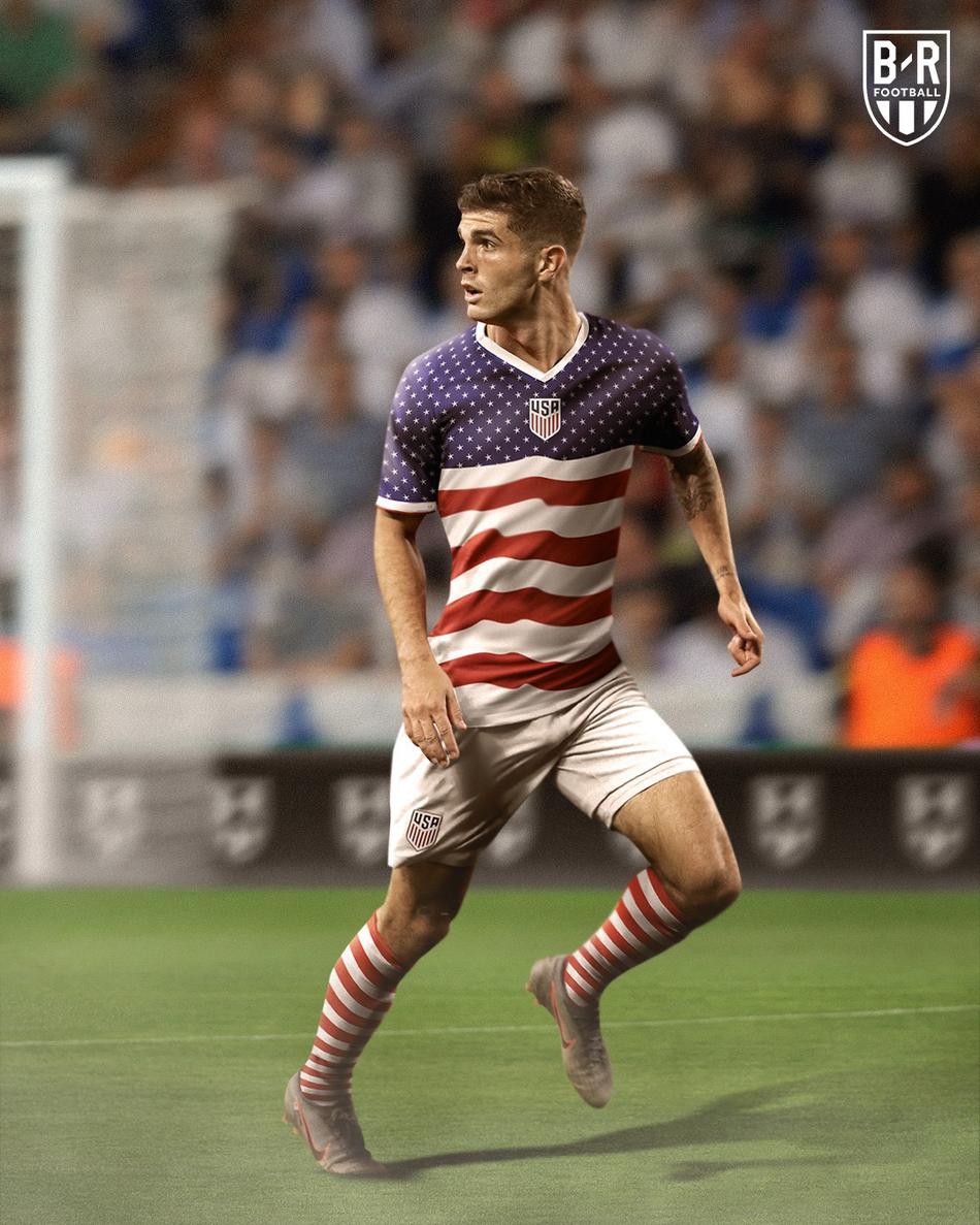 酷！若用各国国旗来设计球衣 哪一件最好看？