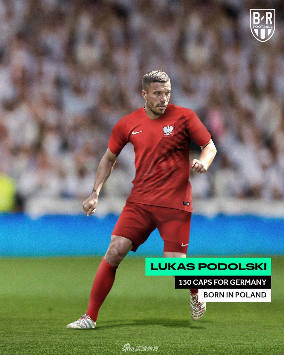 波多尔斯基：出生在波兰，为德国出战130场