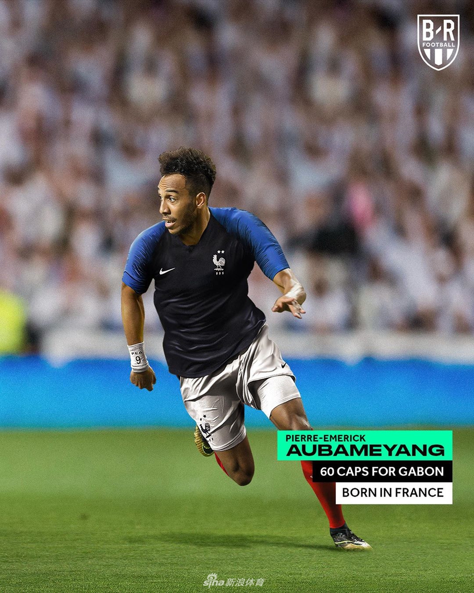 奥巴梅扬：出生在法国，为加蓬出战60场