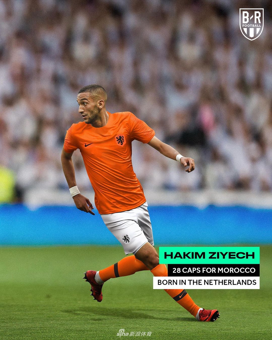 齐耶赫：出生在荷兰，为摩洛哥出战28场