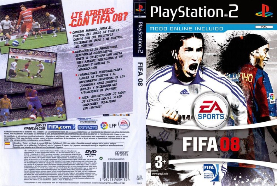 FIFA08（拉莫斯、小罗）