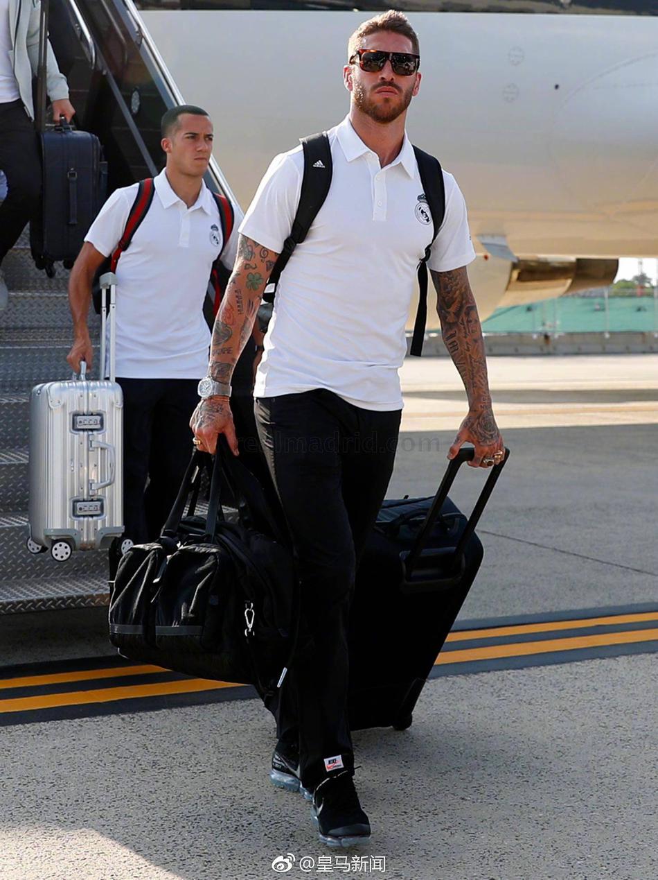 皇马抵达纽约备战罗马