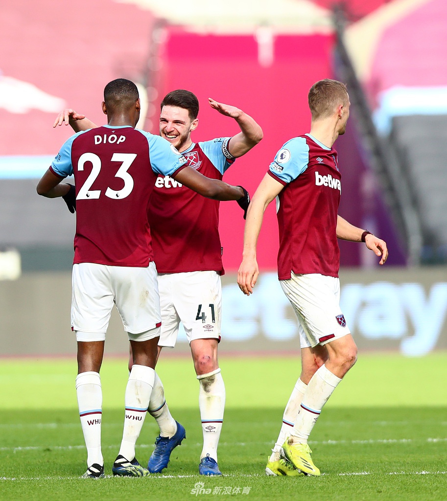 【英超】热刺1-2西汉姆联