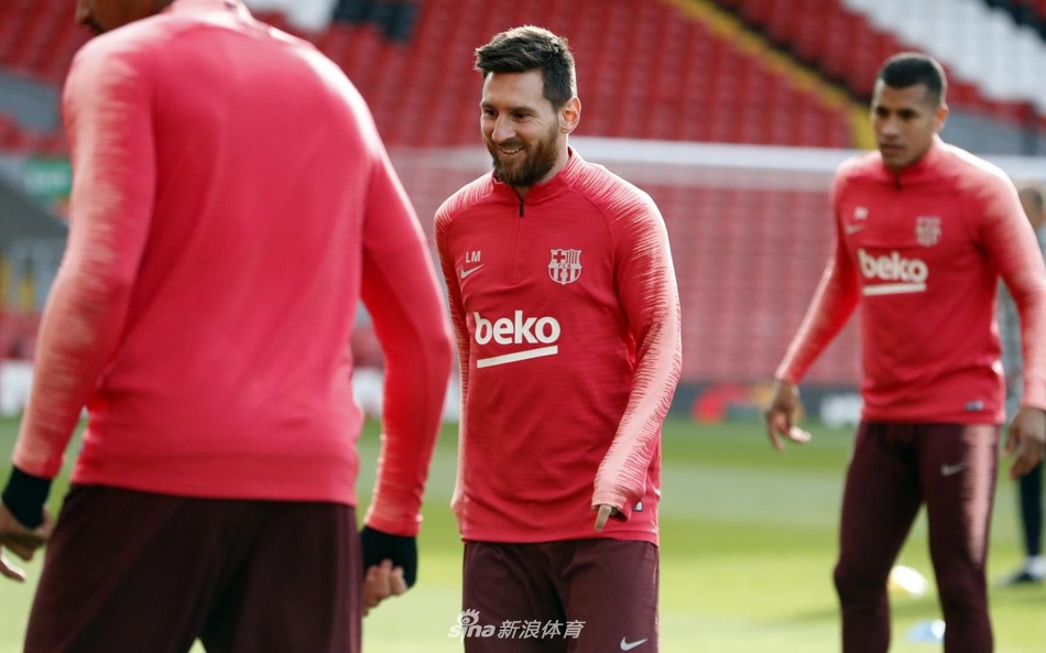 巴萨备战利物浦 梅西又干这事了