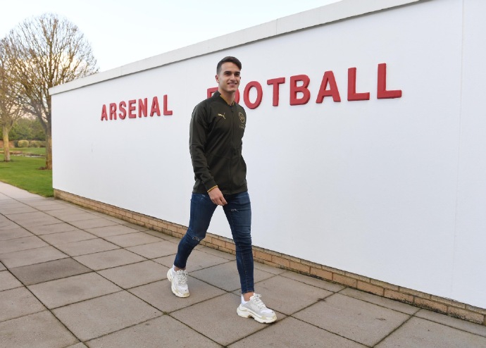 好勤快！阿森纳新援加盟后直奔训练场