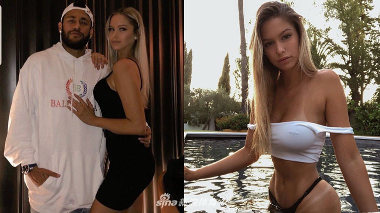 内马尔又有新欢？约会西班牙嫩模