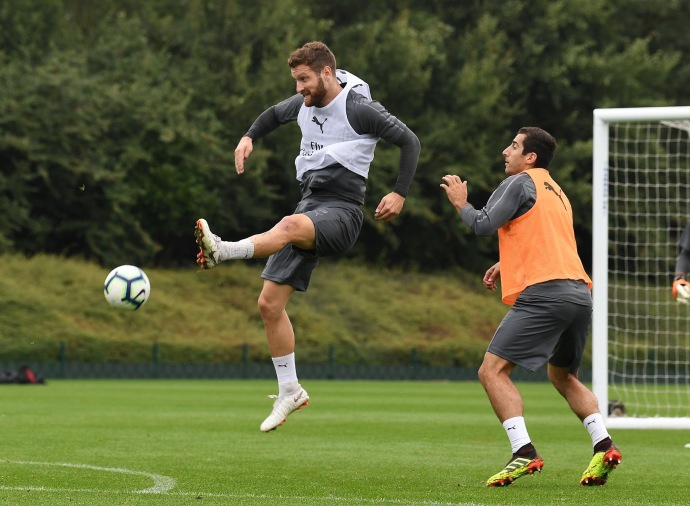 阿森纳训练备战英超