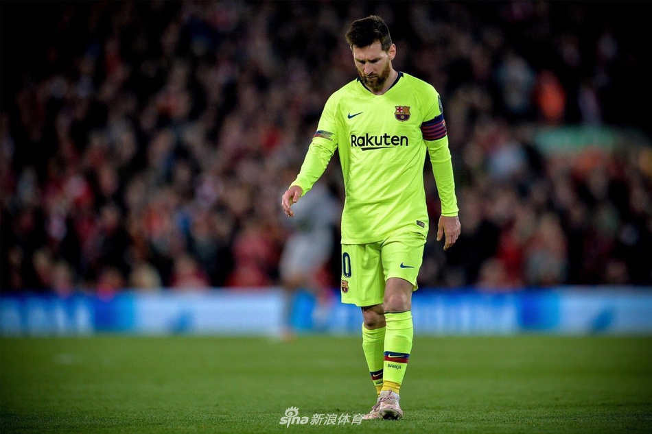 梅西黯然神伤