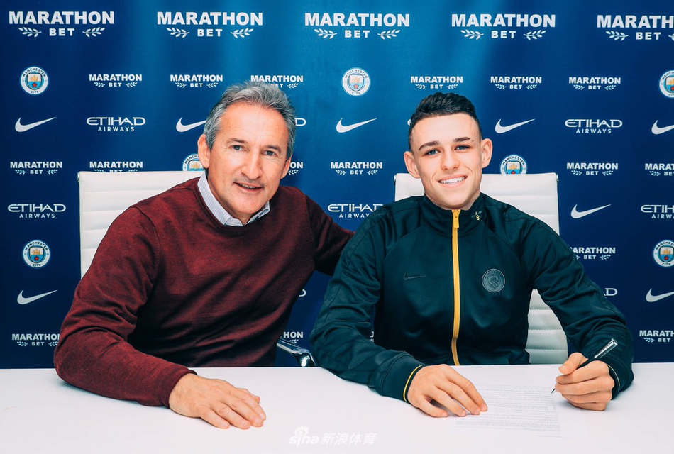 他的未来是蓝色的！曼城官方宣布同妖星续约6年
