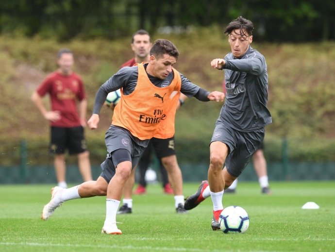 阿森纳训练备战英超