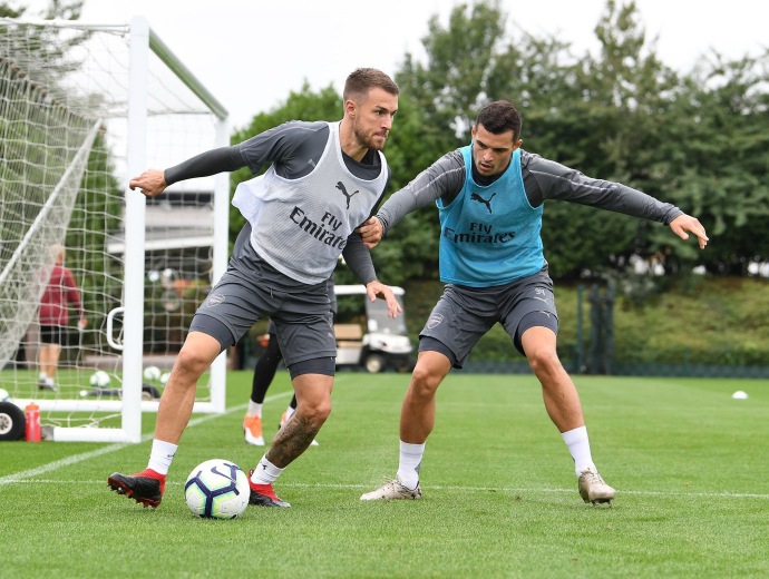 阿森纳训练备战英超