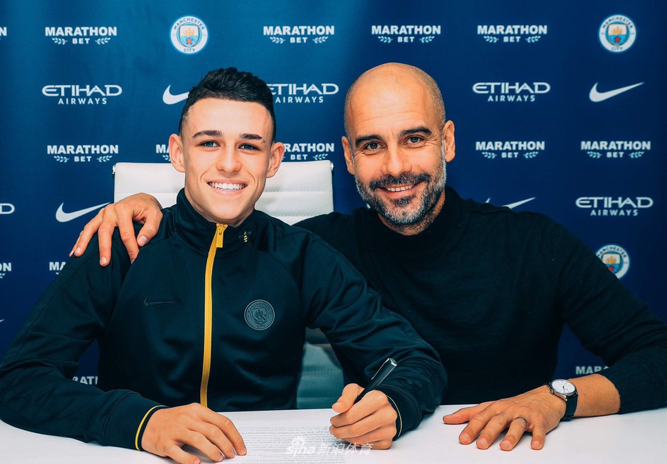 他的未来是蓝色的！曼城官方宣布同妖星续约6年