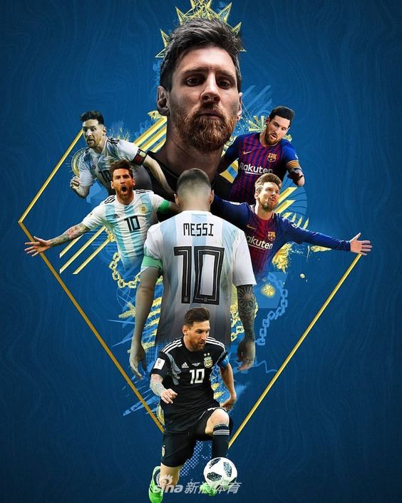 赶快收藏！梅西的酷炫壁纸来啦