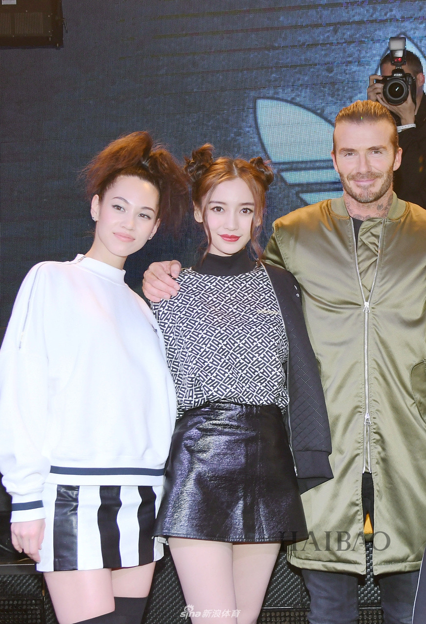 小贝和Angelababy“结婚”了！拍广告扮新婚夫妇