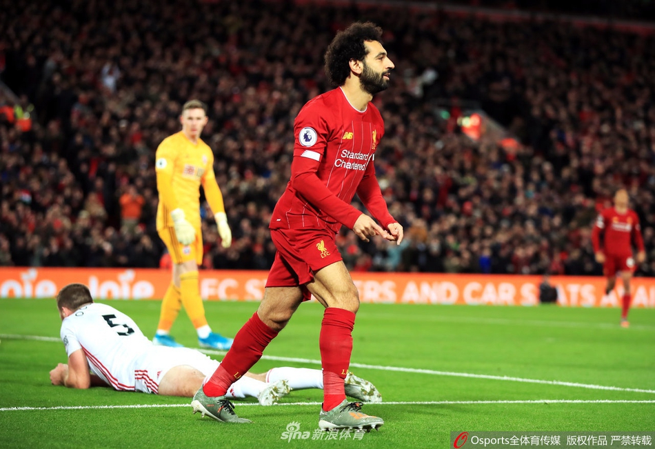 英超-萨拉赫马内进球 利物浦2-0