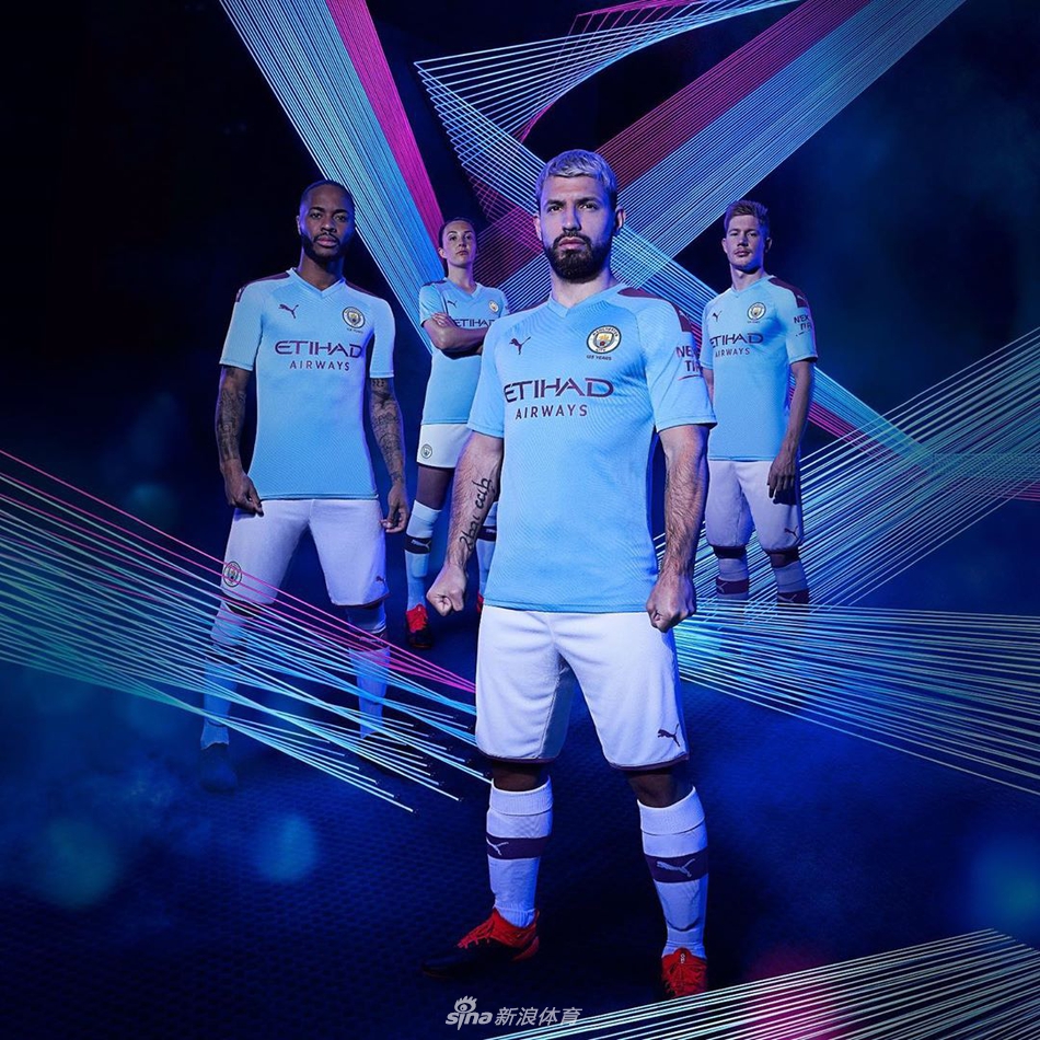 曼城新球衣公布！颜值几分？