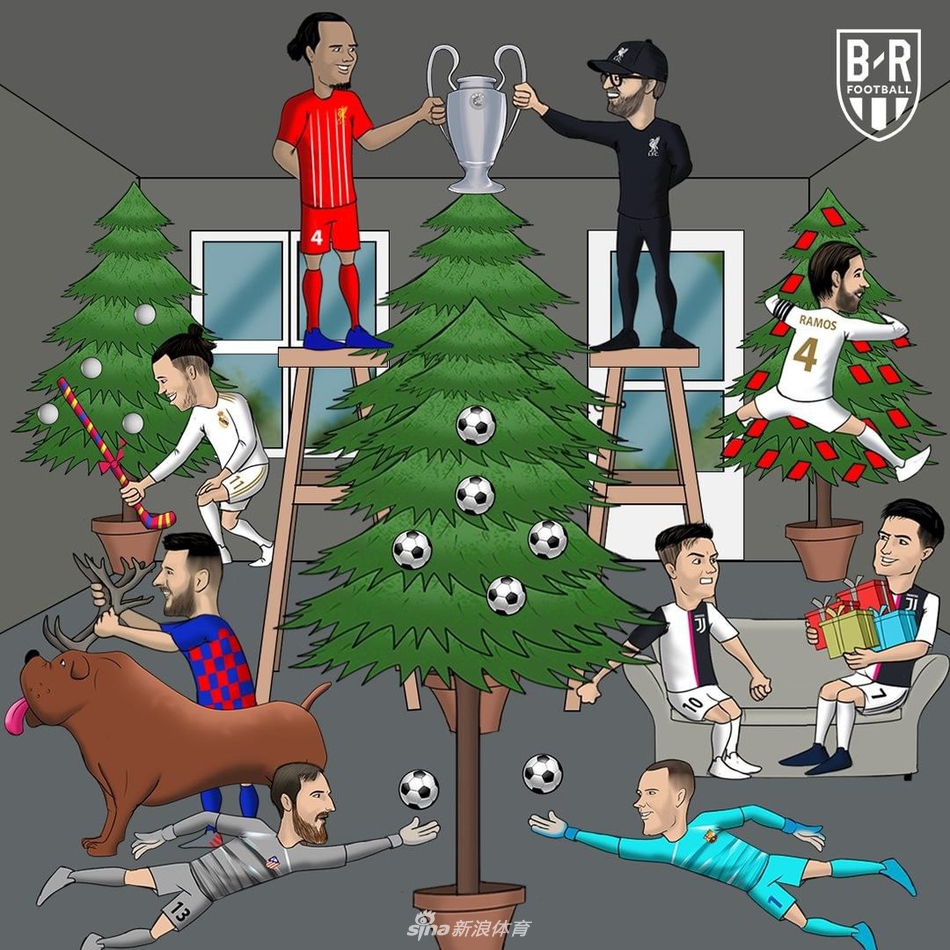 这些梗看懂了吗？球星们圣诞节在干什么