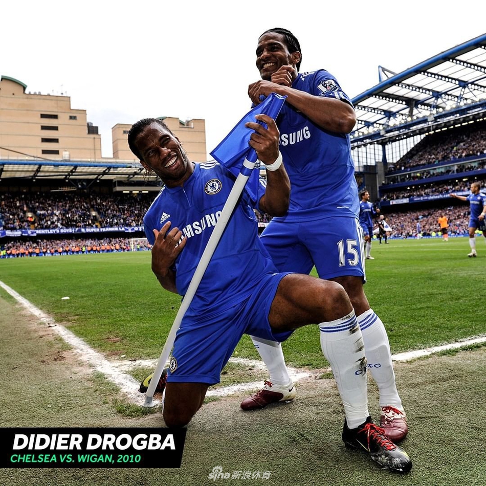 用角旗杆庆祝的那些名场面 哪个最炫？