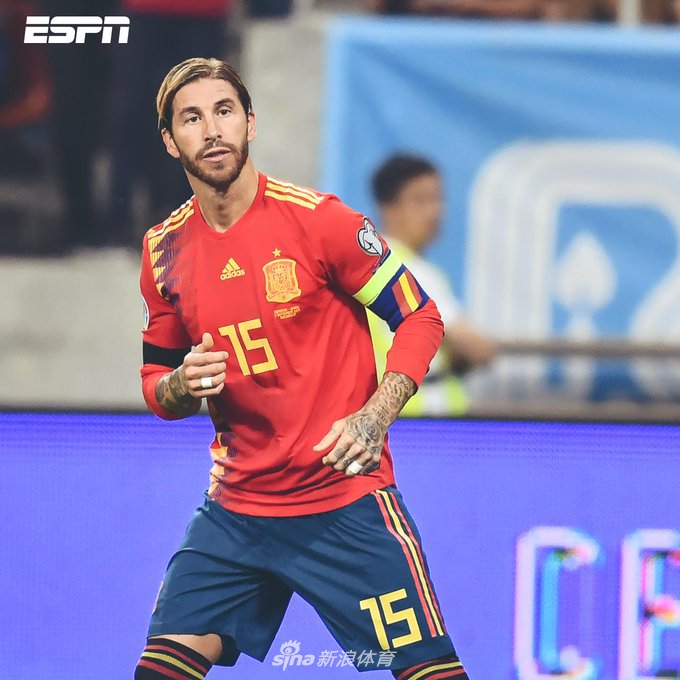 里程碑！拉莫斯追平卡西国家队出场纪录