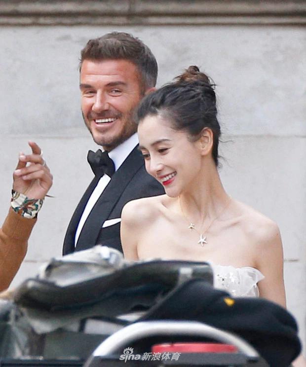 小贝和Angelababy“结婚”了！拍广告扮新婚夫妇